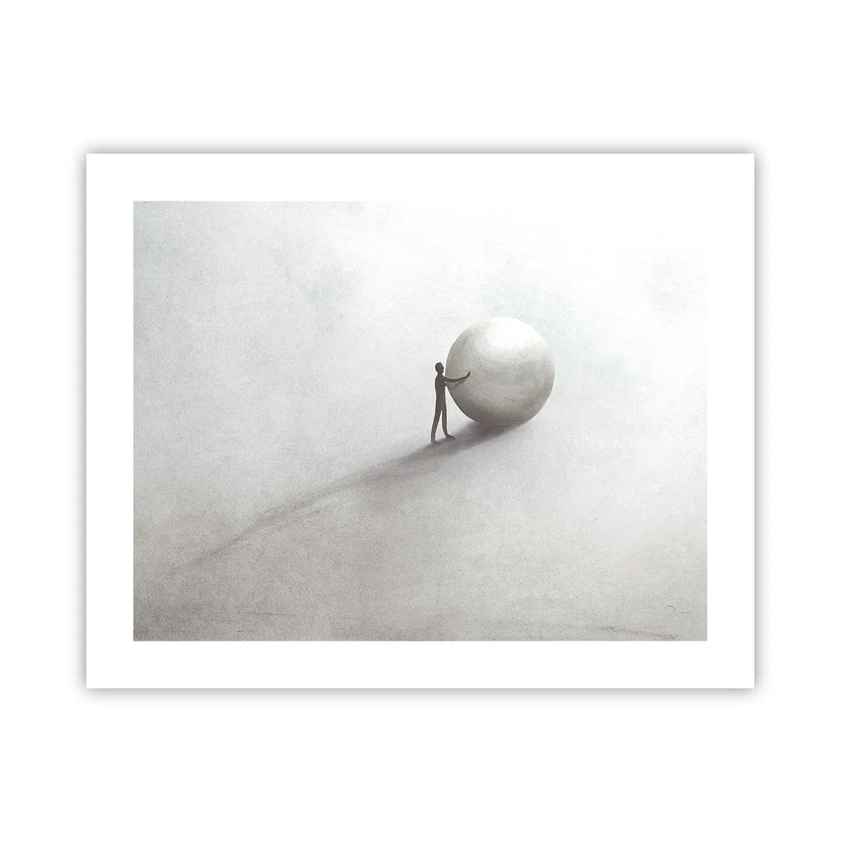 Poster - Het spel van het leven - 50x40 cm