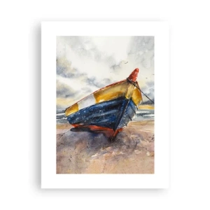 Poster - Rust aan de kust - 30x40 cm