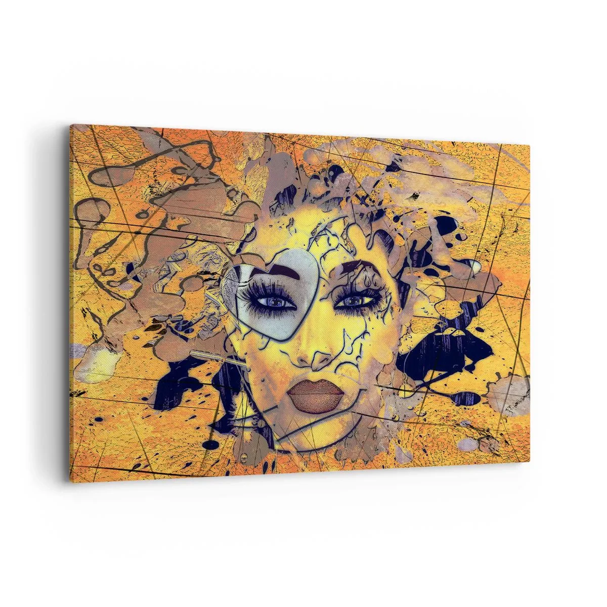Schilderen op canvas - Zonnige schoonheid - 120x80 cm
