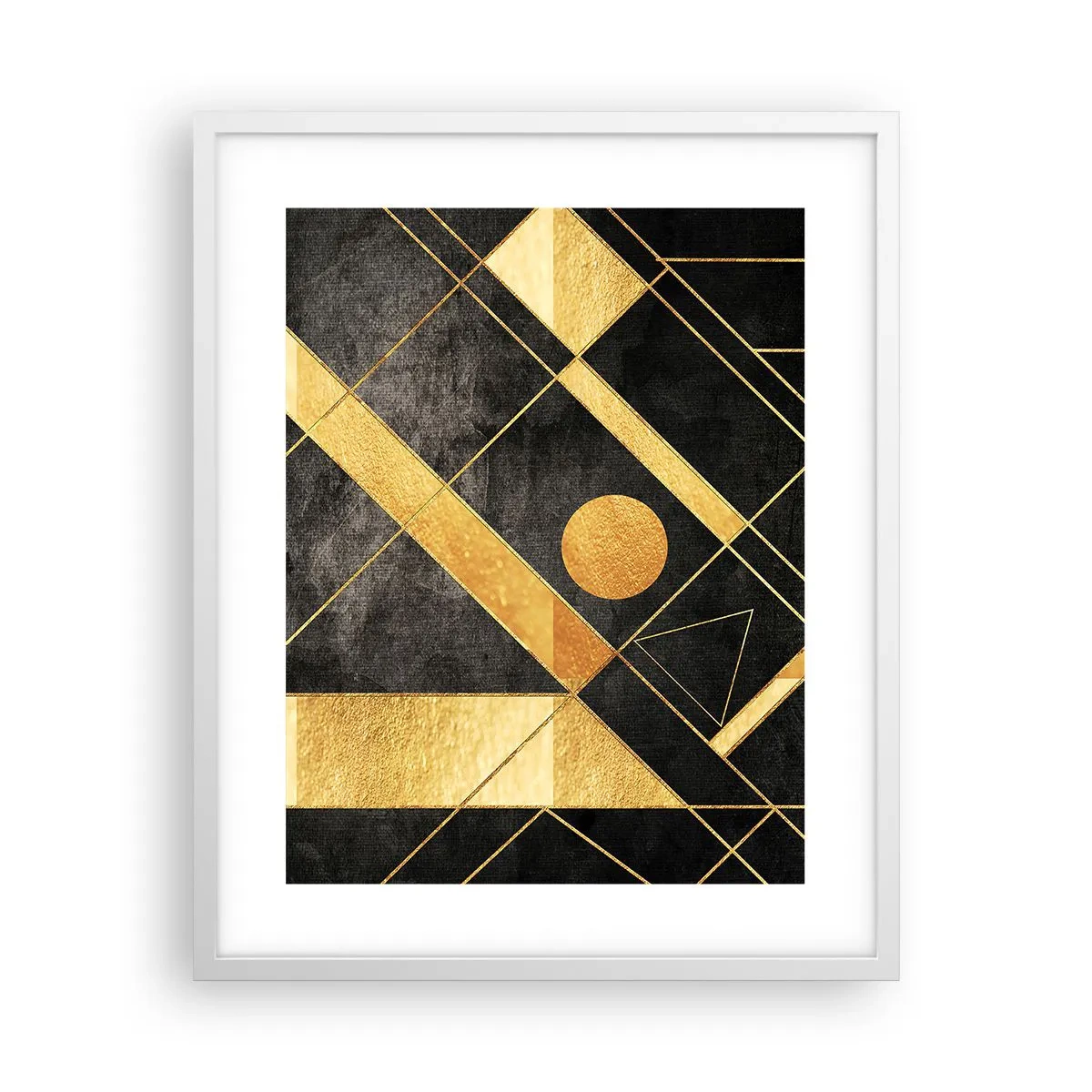 Poster in een witte lijst - De zon van de woestijn - 40x50 cm
