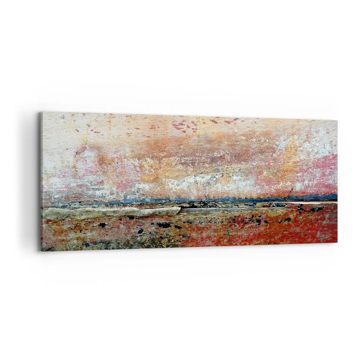 Schilderen op canvas - Wellicht is het de zee - 100x40 cm