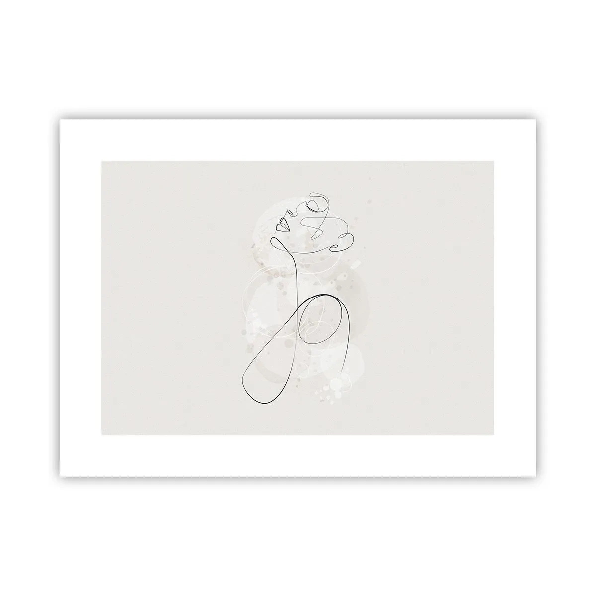 Poster - De spiraal van schoonheid - 40x30 cm