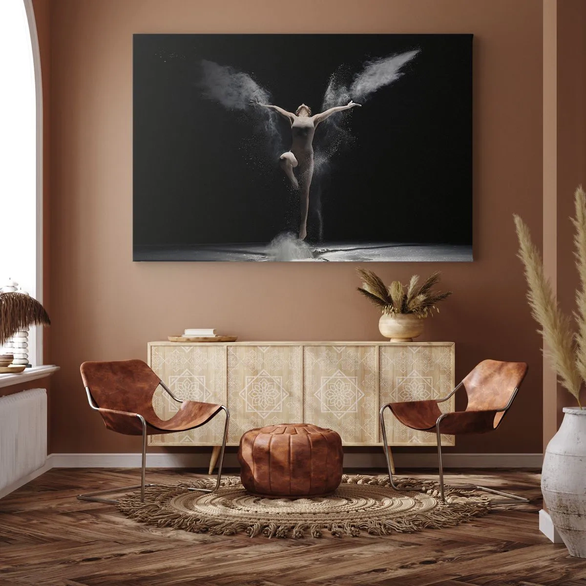 Schilderen op canvas - Elfen bestaan - 120x80 cm