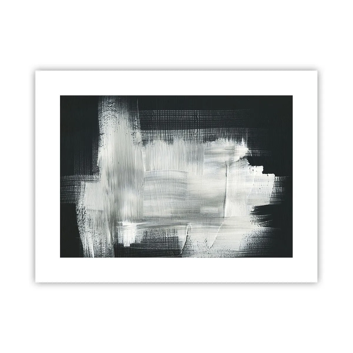 Poster - Geweven van verticaal en horizontaal - 40x30 cm