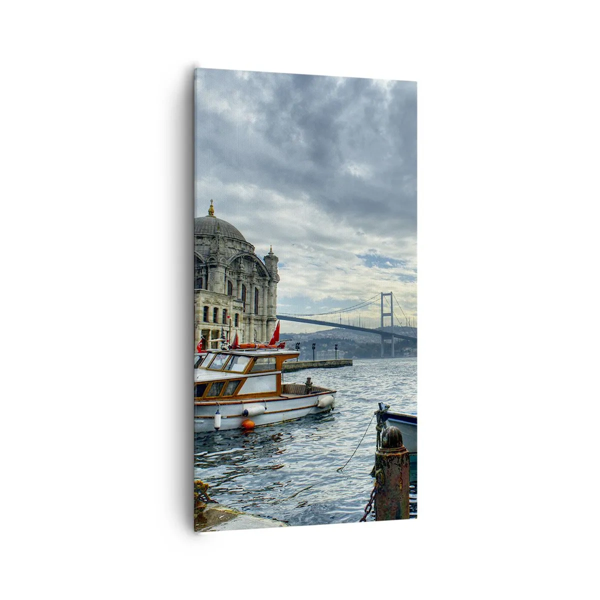 Schilderen op canvas - Op de grens van de werelden - 65x120 cm