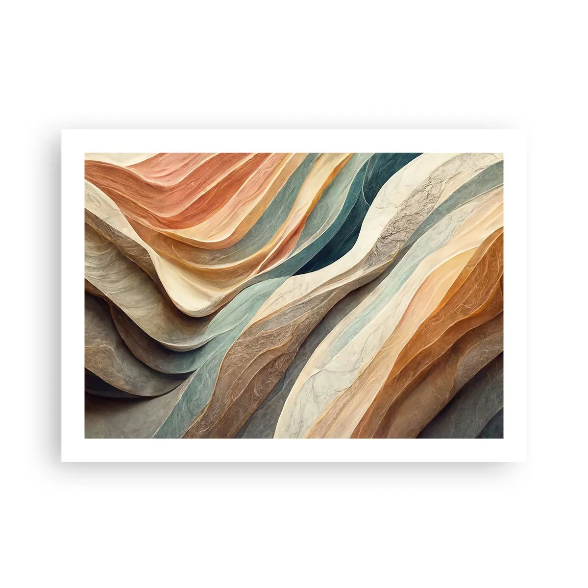 Poster - Het moment vóór de verandering - 70x50 cm