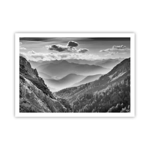 Poster - Tot aan de horizon - 100x70 cm