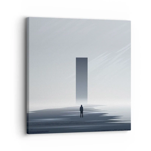 Schilderen op canvas - Kans of bedreiging? - 30x30 cm