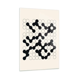 Schilderen op glas - Chinees spel – variatie - 50x70 cm