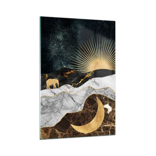 Schilderen op glas - Eeuwige wetten - 70x100 cm