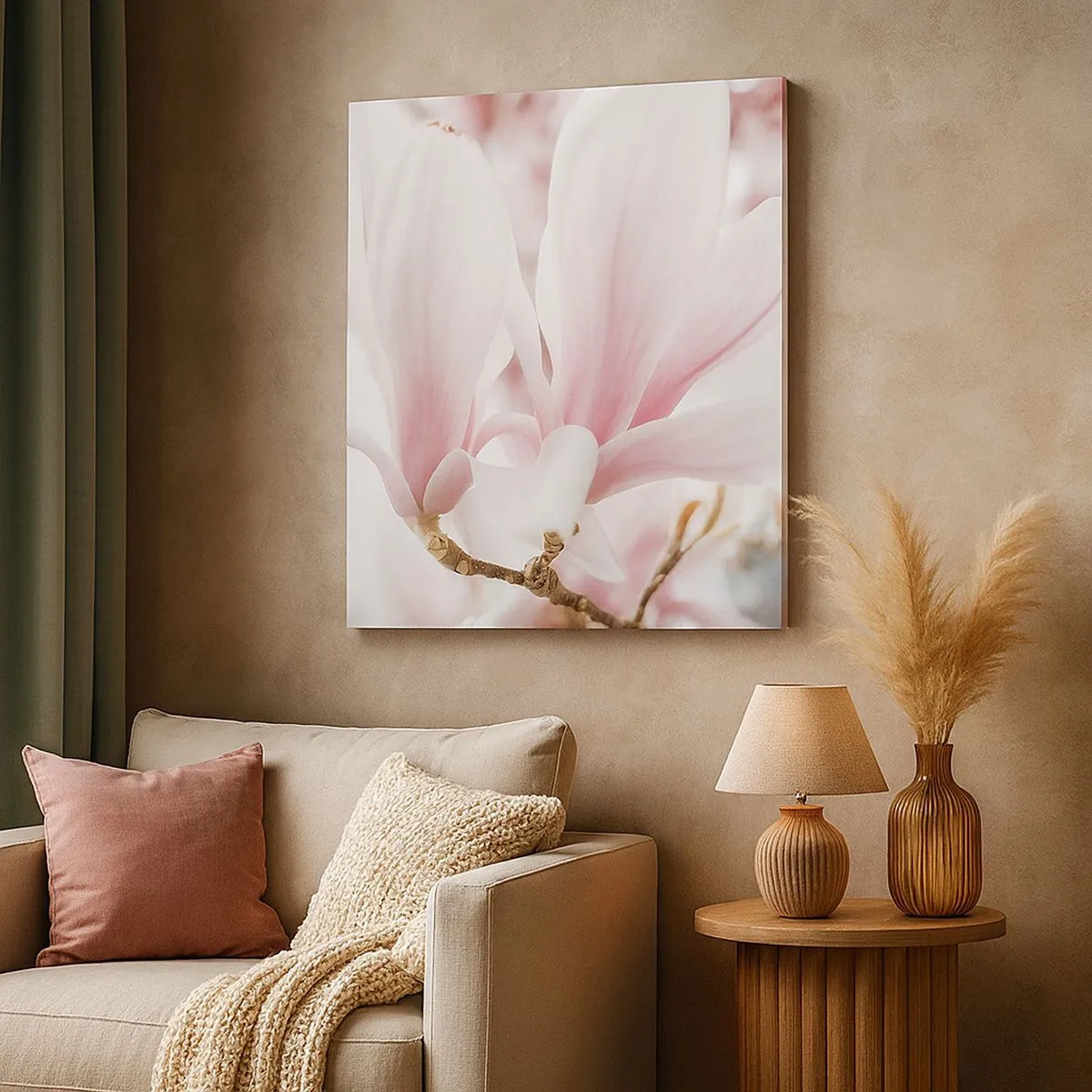 Schilderen op canvas - Een overvloed aan tederheid - 30x30 cm