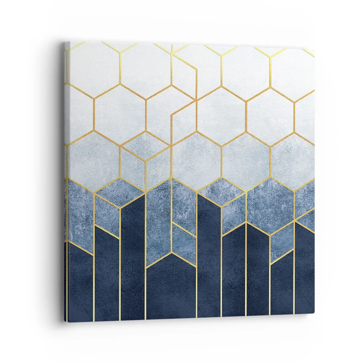 Schilderen op canvas - Compositie in een gesyncopeerd ritme - 30x30 cm