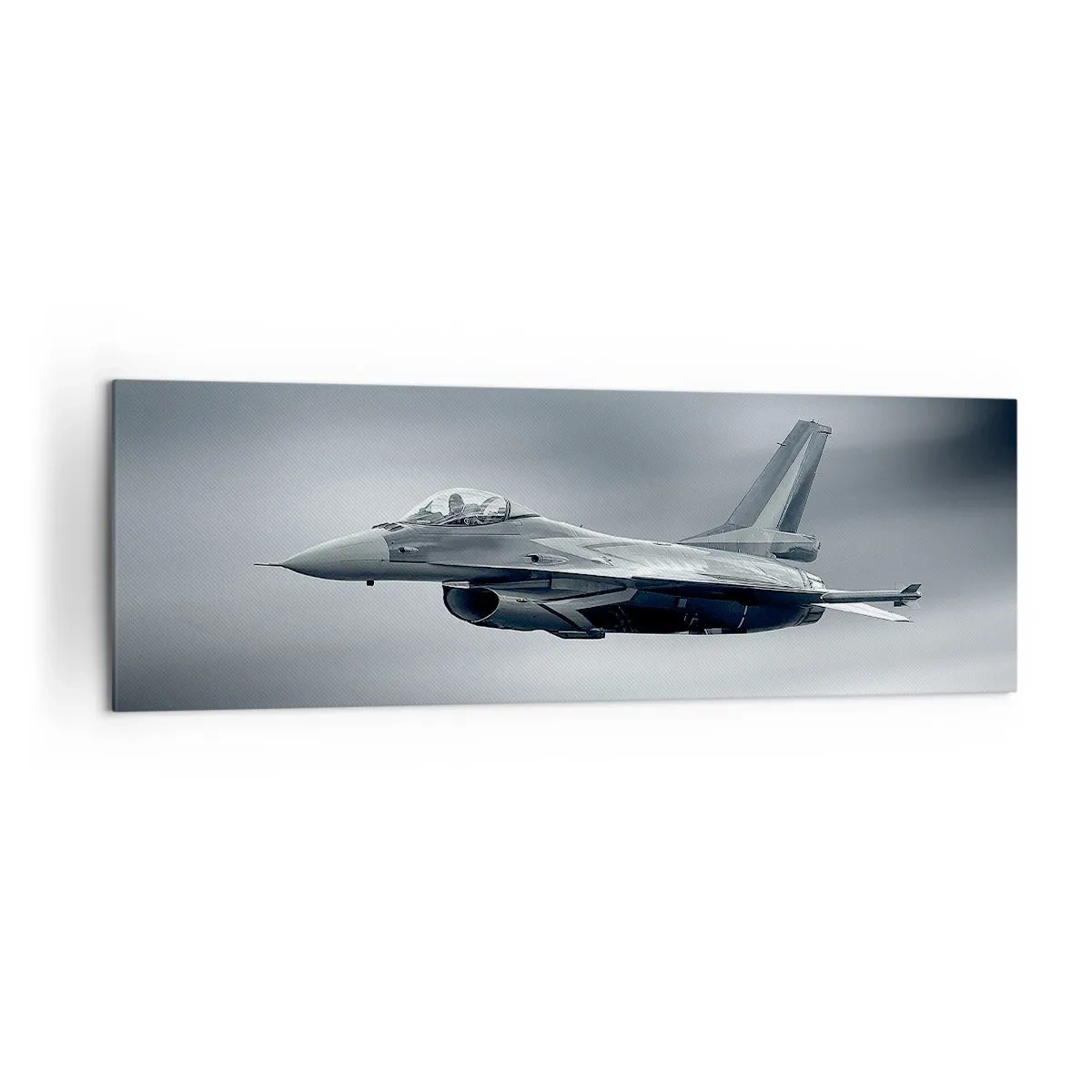 Schilderen op canvas - Ga je de handschoen toewerpen? - 160x50 cm