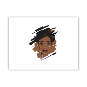 Poster - Zoet als chocolade - 40x30 cm