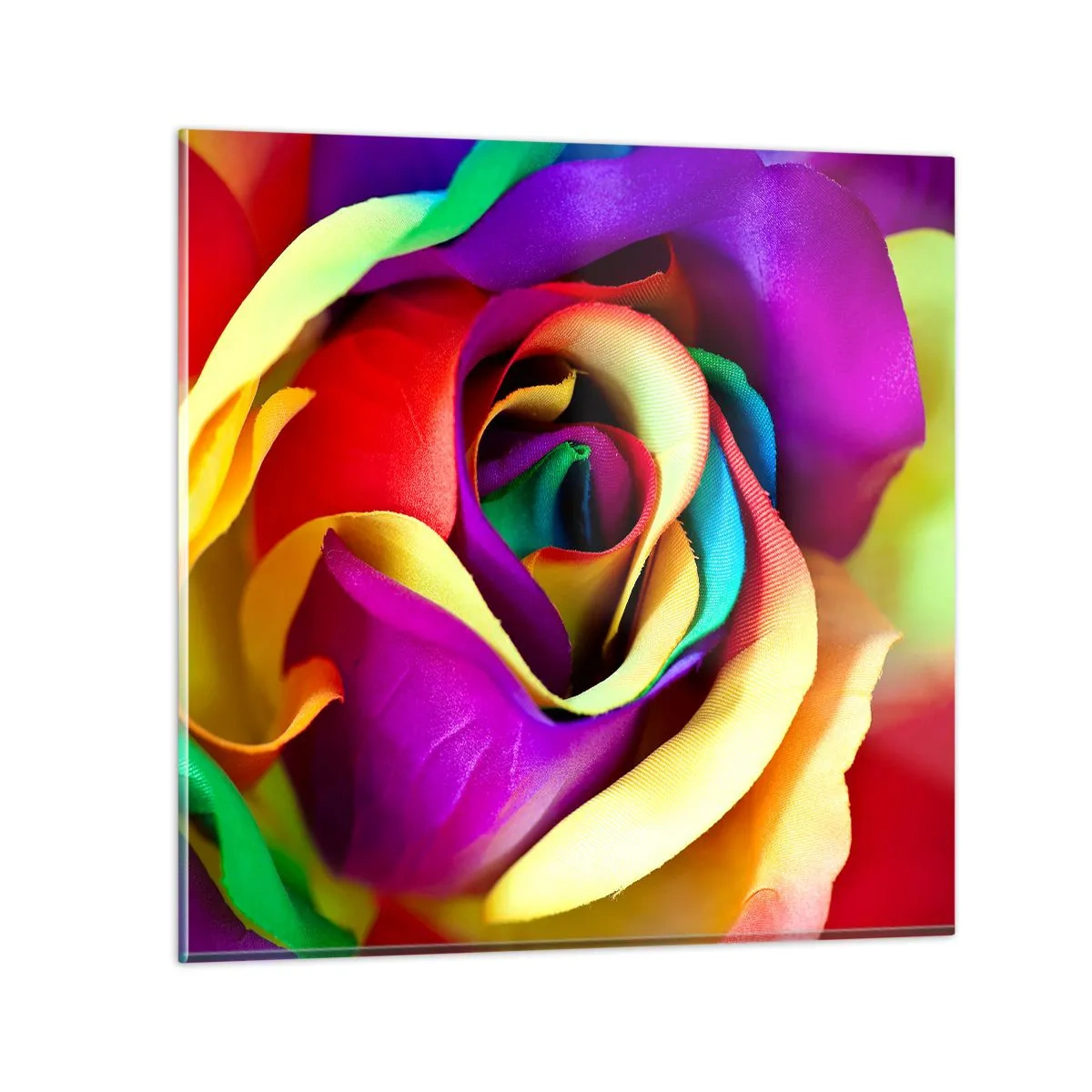 Schilderen op glas - Het is onmogelijk - 70x70 cm