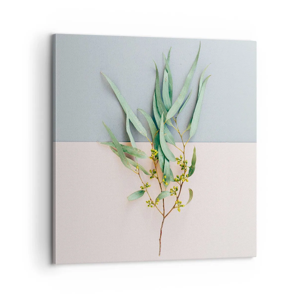 Schilderen op canvas - Subtiliteit in pastelkleuren - 60x60 cm