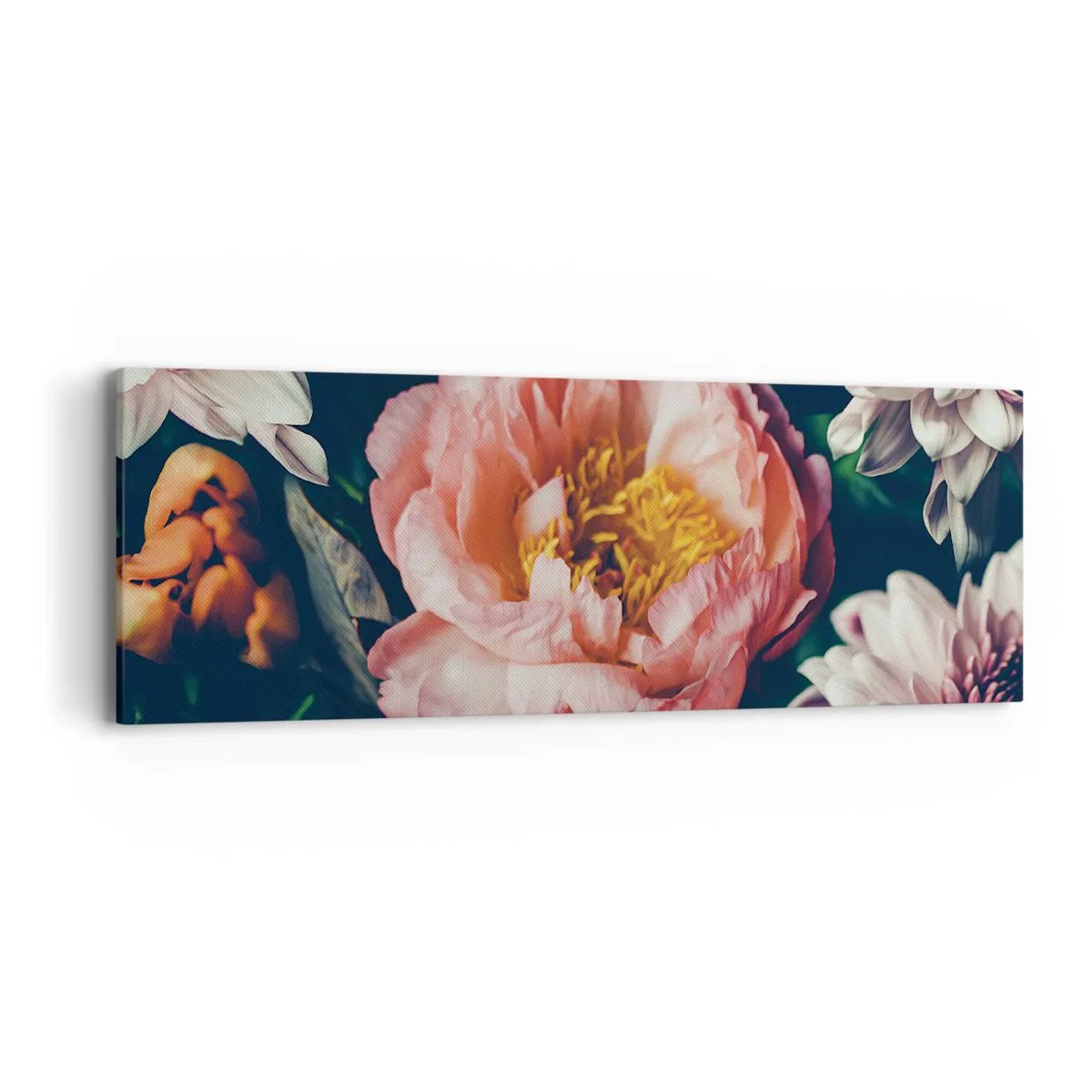 Schilderen op canvas - Met barokke pracht - 90x30 cm