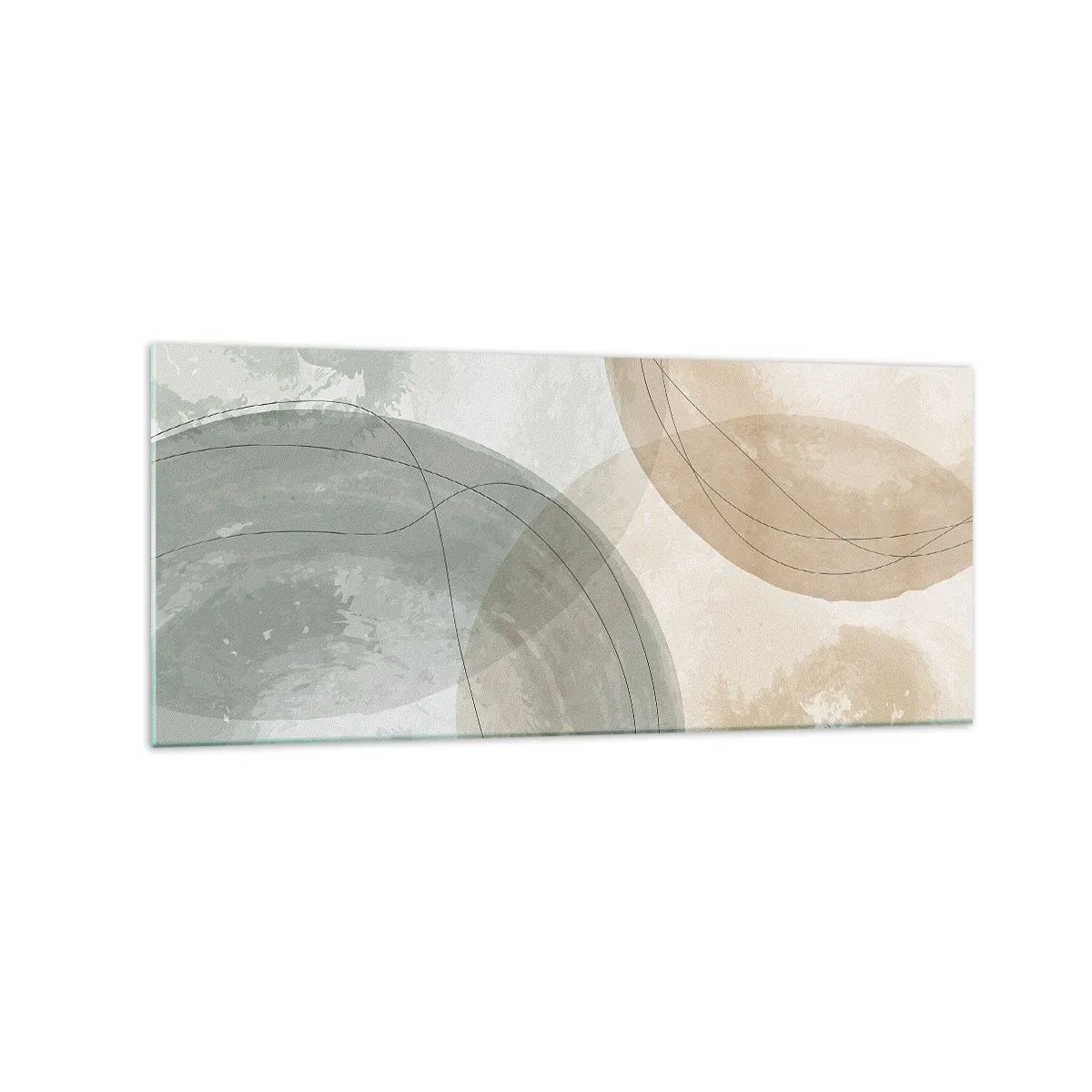 Schilderen op glas - Indringende werelden - 120x50 cm