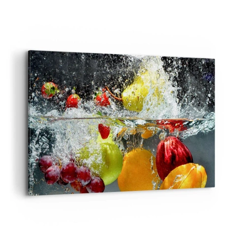 Schilderen op canvas - Fruit verfrissing - 100x70 cm