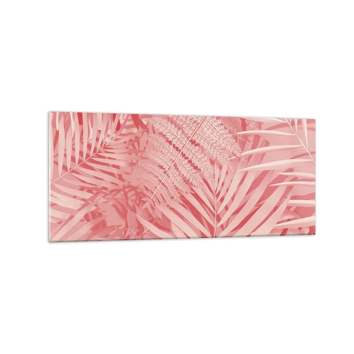Schilderen op glas - Roze concept - 120x50 cm