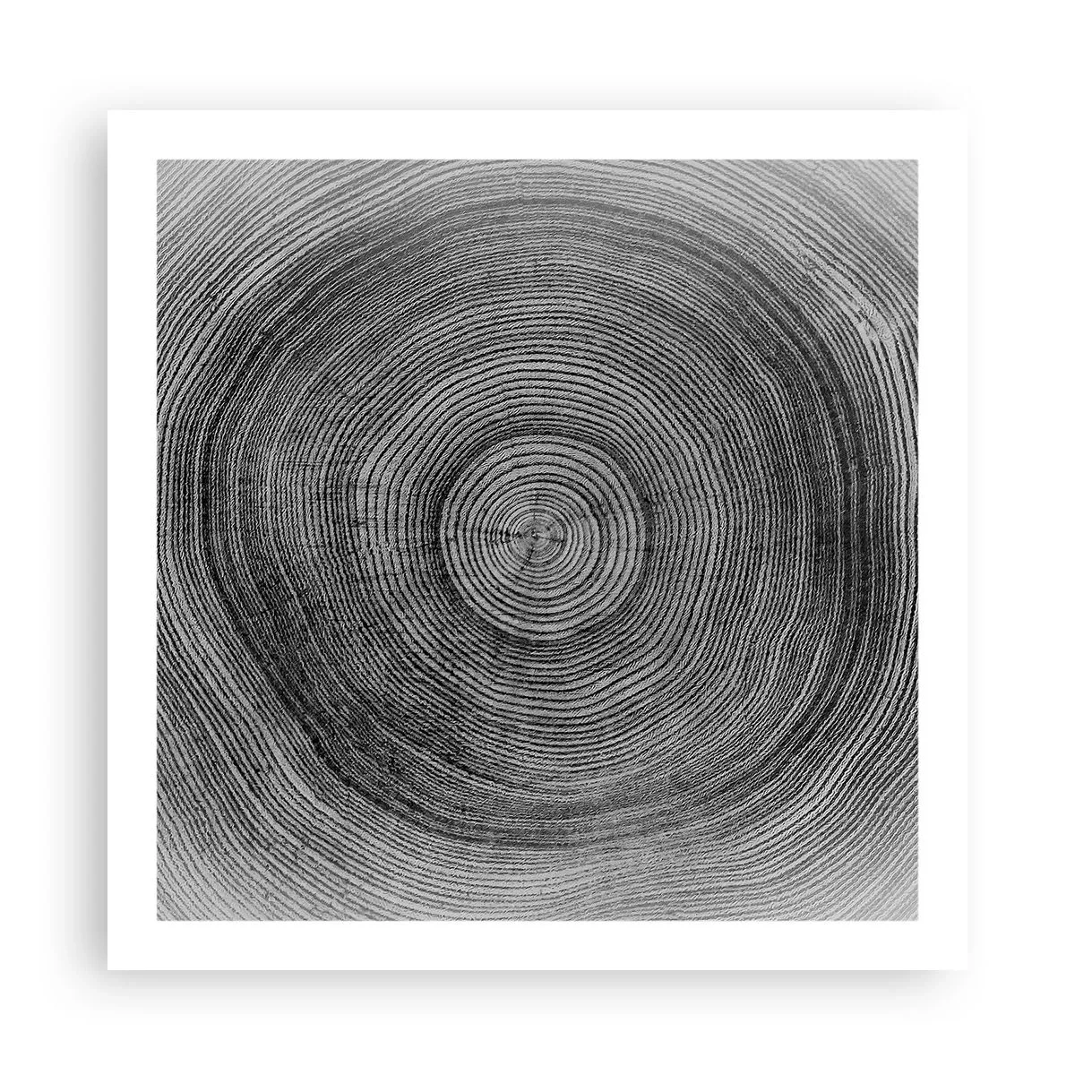 Poster - Teken van de tijden - 60x60 cm