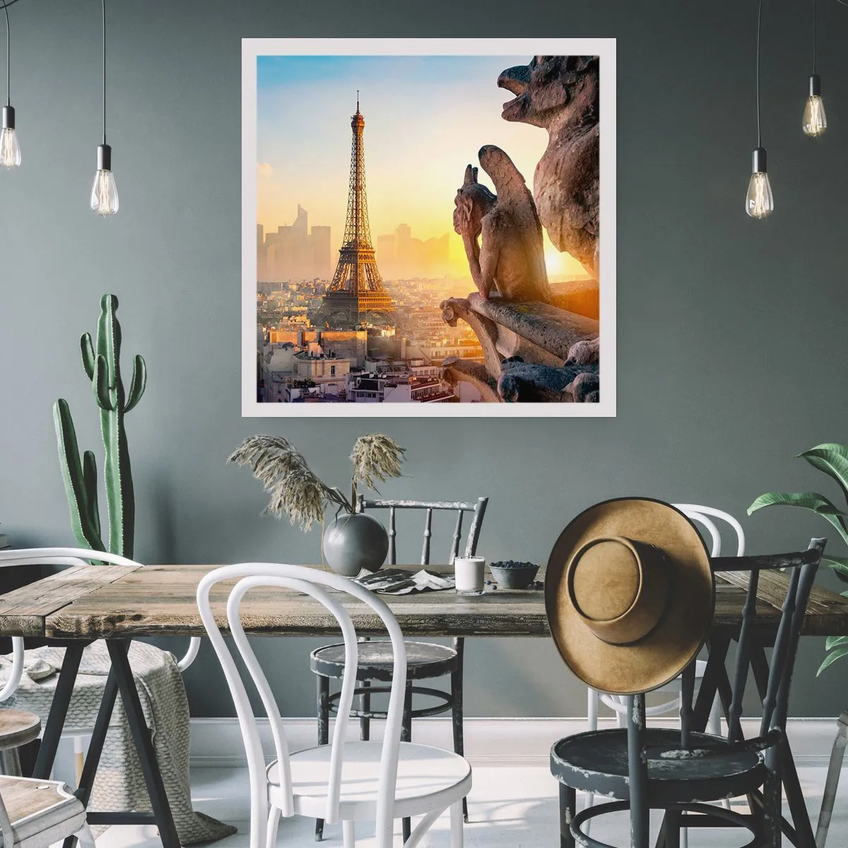 Poster - Er is veel veranderd... - 40x40 cm