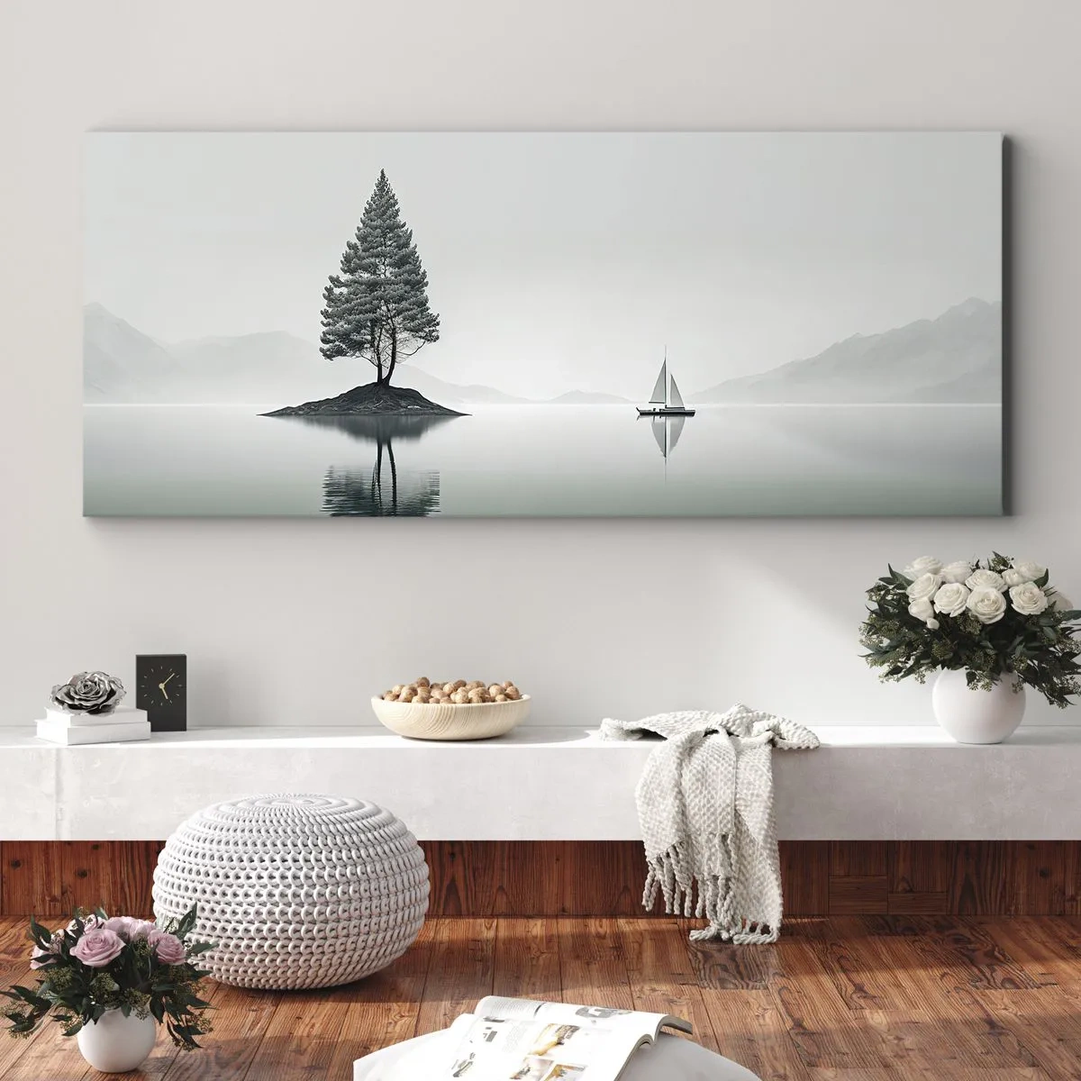 Schilderen op canvas - Droom - 160x50 cm