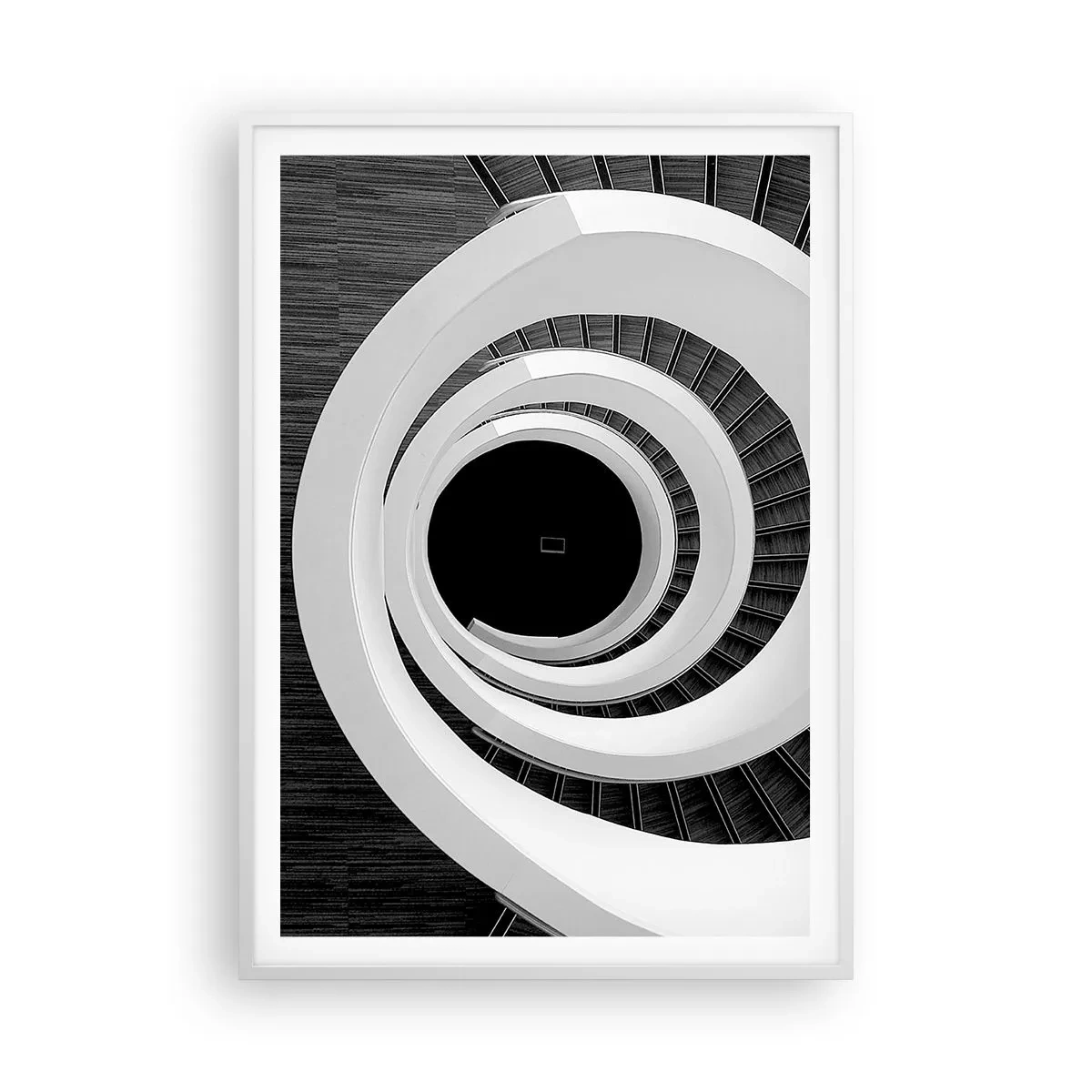 Poster in een witte lijst - Tot de kern van de zaak - 70x100 cm