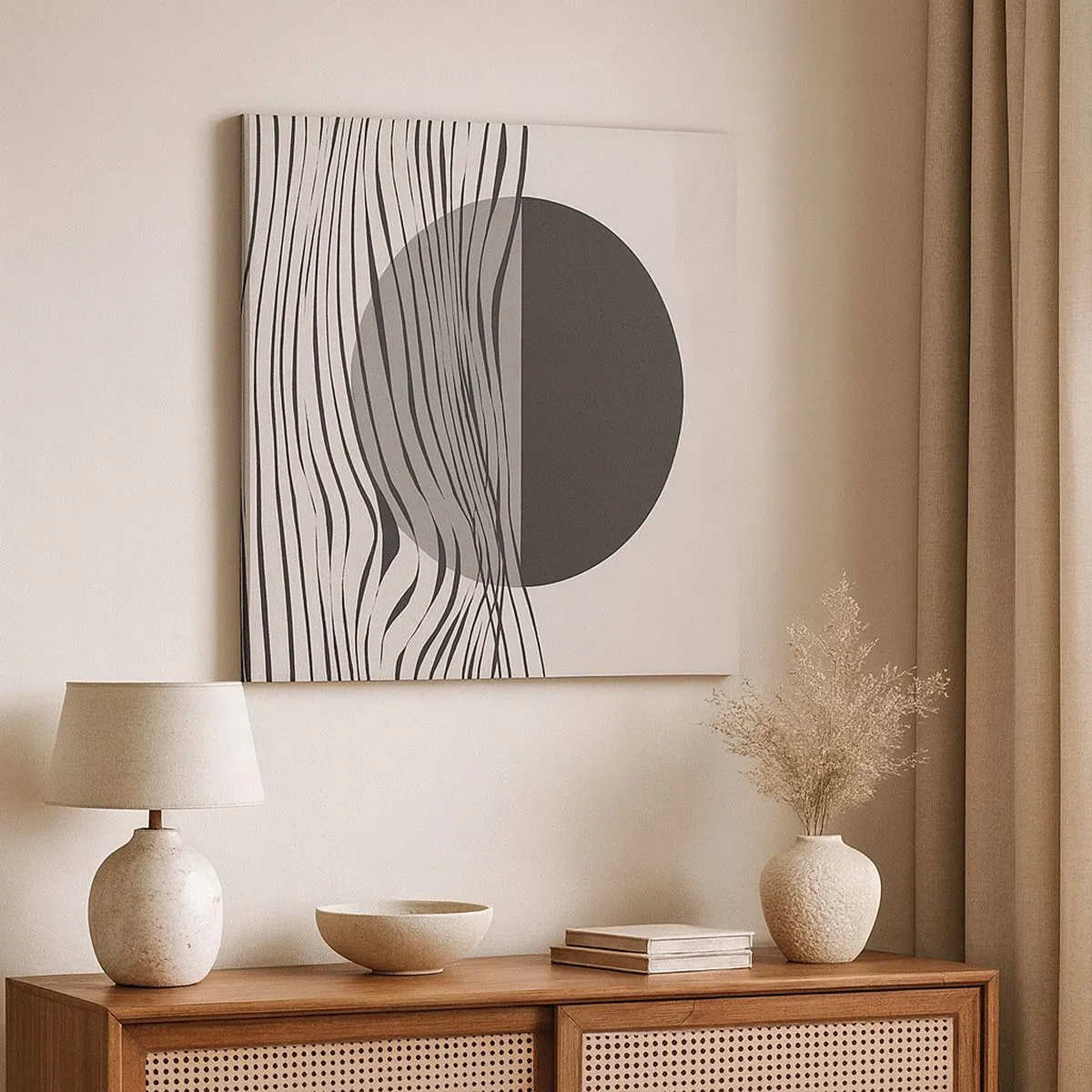 Schilderen op canvas - Halve compositie - 30x30 cm