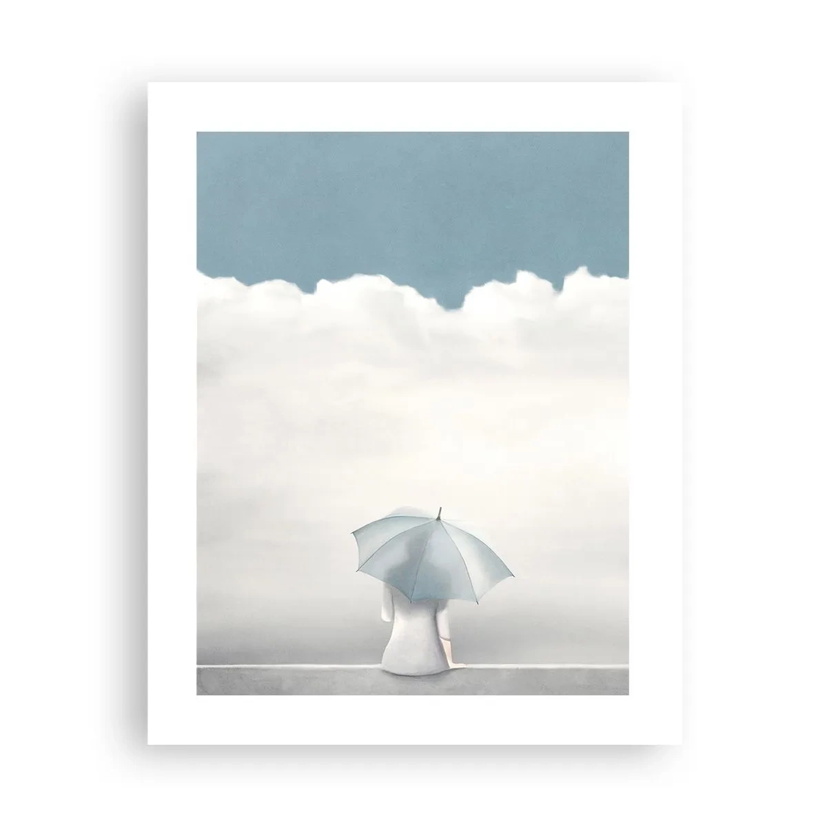 Poster - Op de rand van realiteit en dromen - 40x50 cm