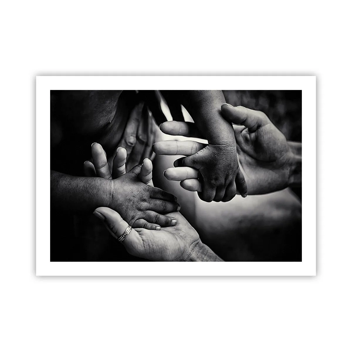 Poster - Om mens te zijn - 70x50 cm