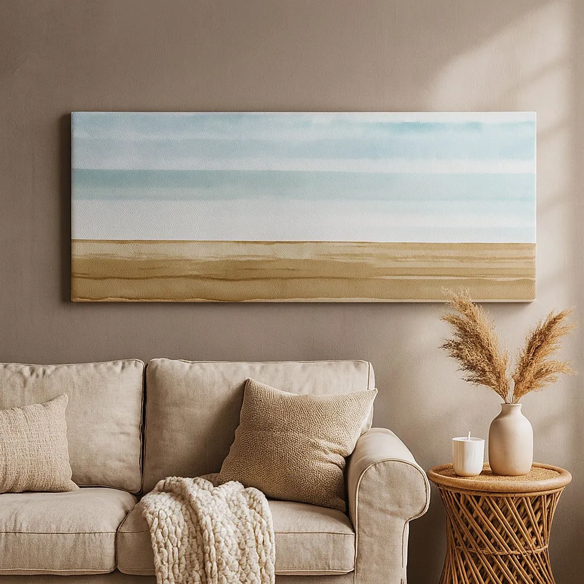 Schilderen op canvas - Troost - 100x40 cm