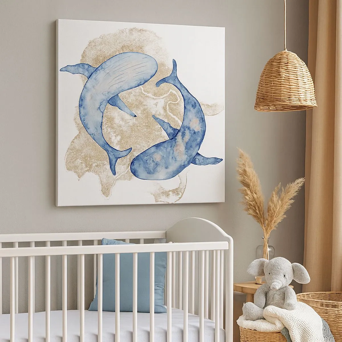 Schilderen op canvas - Vriendschap of liefde? - 30x30 cm