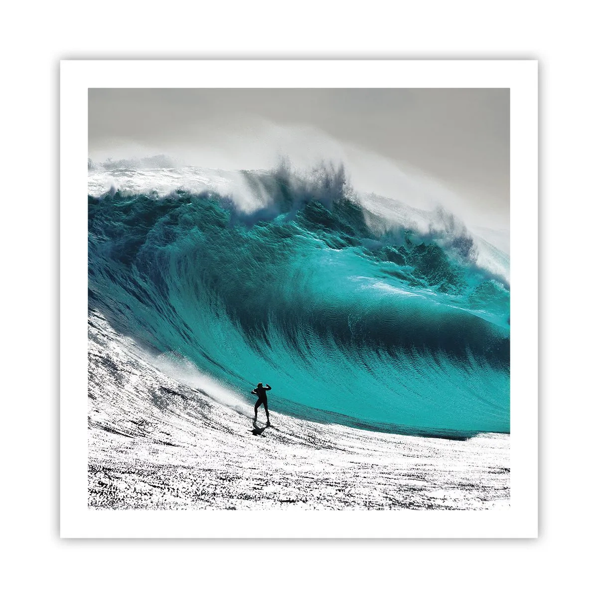 Poster - Uitdaging aanvaard - 60x60 cm
