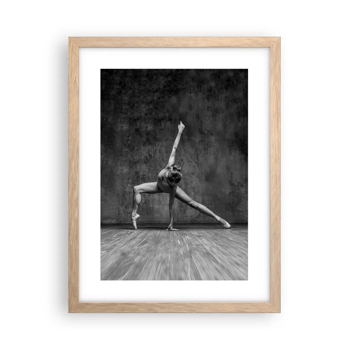 Een poster in een licht eiken lijst - Het ideaal van balans - 30x40 cm