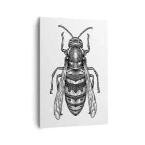 Schilderen op canvas - Van een insectenplaneet - 70x100 cm
