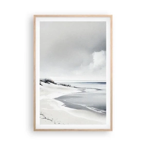 Een poster in een licht eiken lijst - Voor altijd samen - 61x91 cm