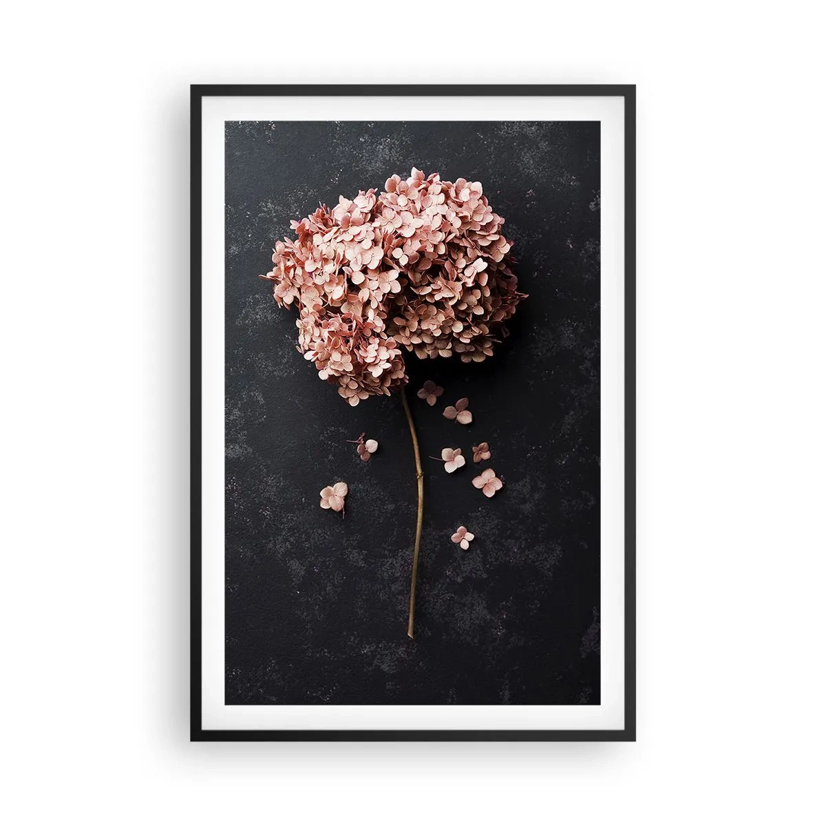 Poster in een zwarte lijst - Een echt romantisch teken - 61x91 cm