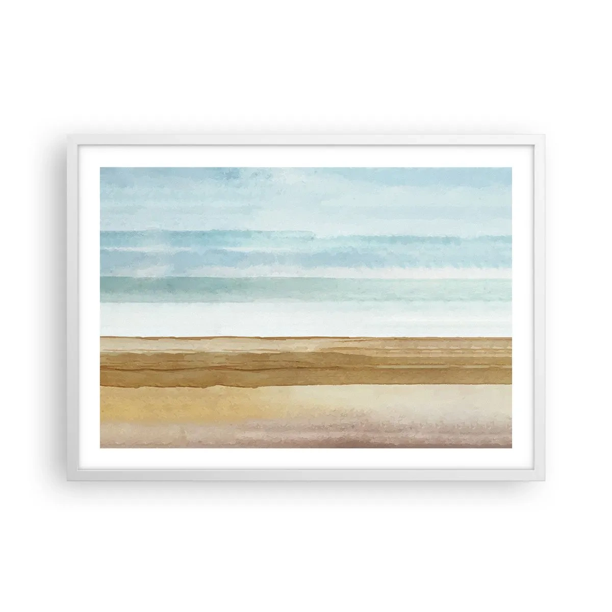 Poster in een witte lijst - Troost - 70x50 cm