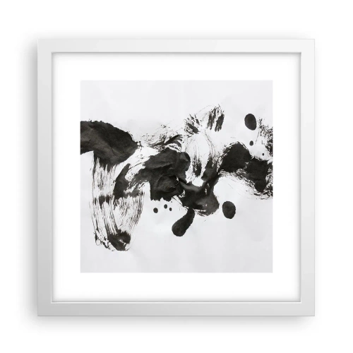 Poster in een witte lijst - Is er een methode voor de waanzin? - 30x30 cm