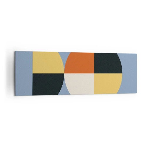 Schilderen op canvas - Kijk en tel - 160x50 cm
