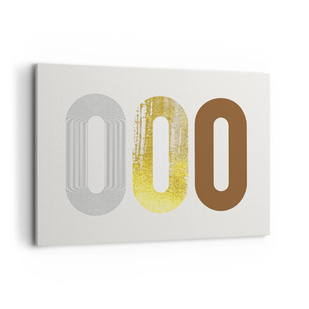 Schilderen op canvas - Oooo! - 100x70 cm