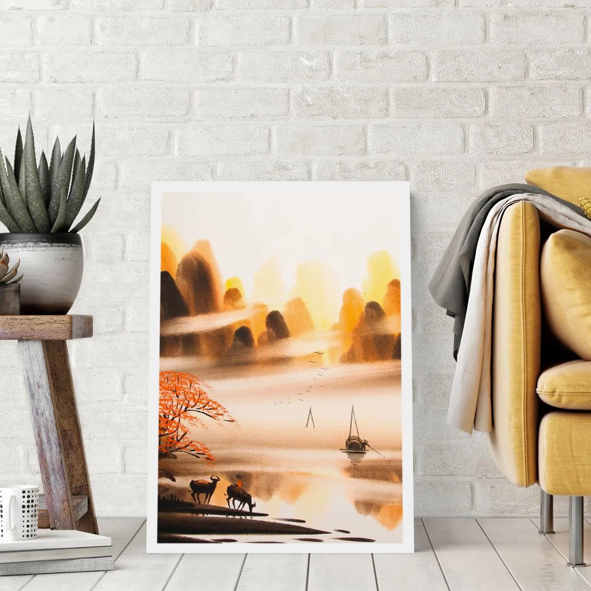 Poster - Verder dan het Verre Oosten - 61x91 cm