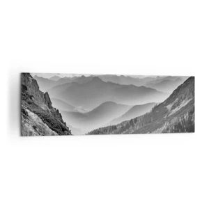 Schilderen op canvas - Tot aan de horizon - 160x50 cm