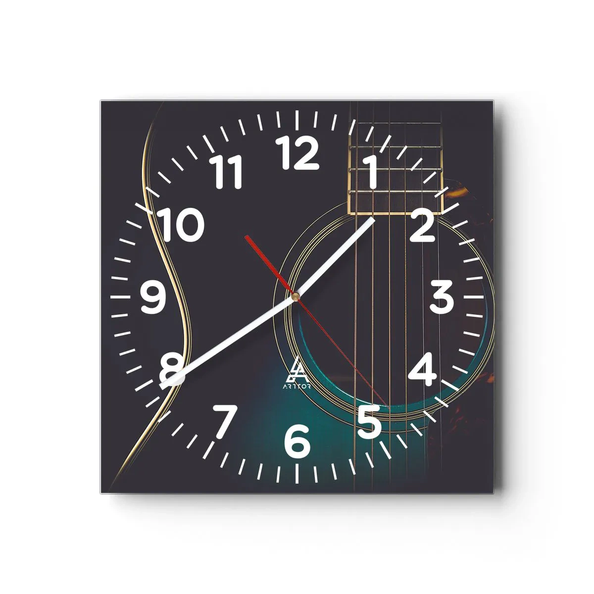 Wandklok - Klok - Nog even voordat het klinkt - 30x30 cm
