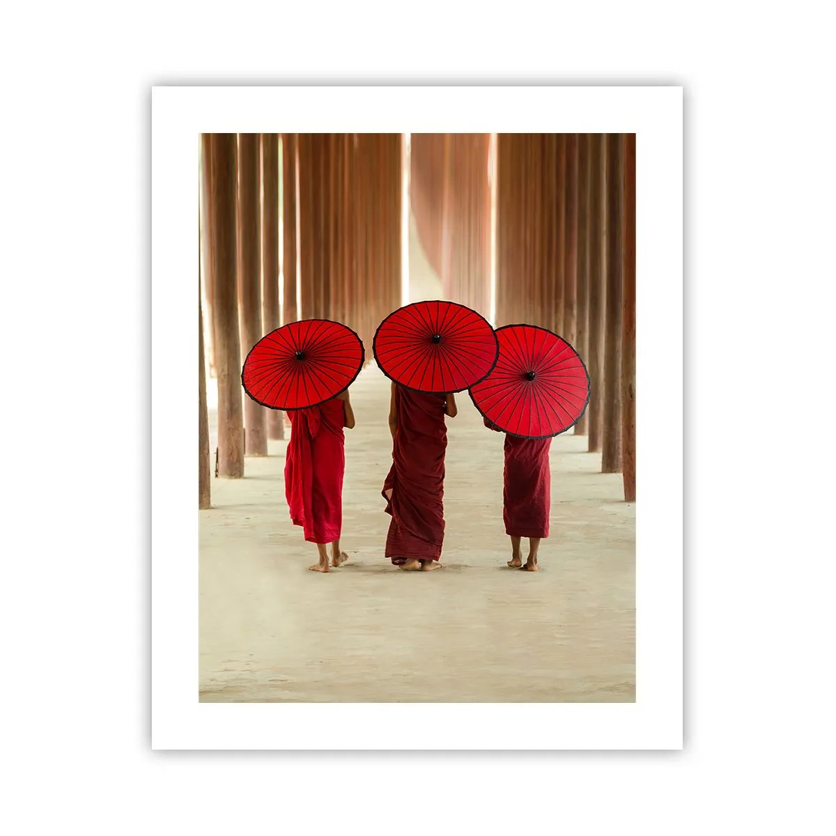 Poster - Op weg naar het Zuivere Land - 40x50 cm