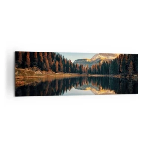 Schilderen op canvas - Dubbel landschap - 160x50 cm