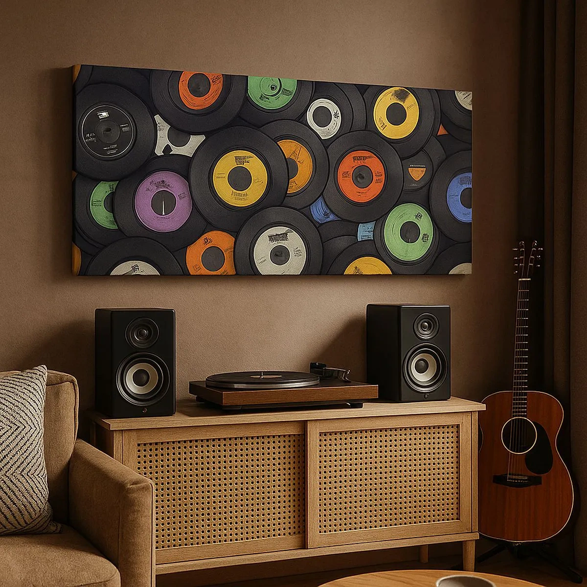 Schilderen op canvas - De kleuren van de klassiekers - 100x40 cm