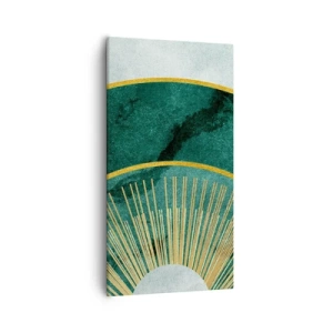 Schilderen op canvas - Een ander zonnestelsel - 55x100 cm