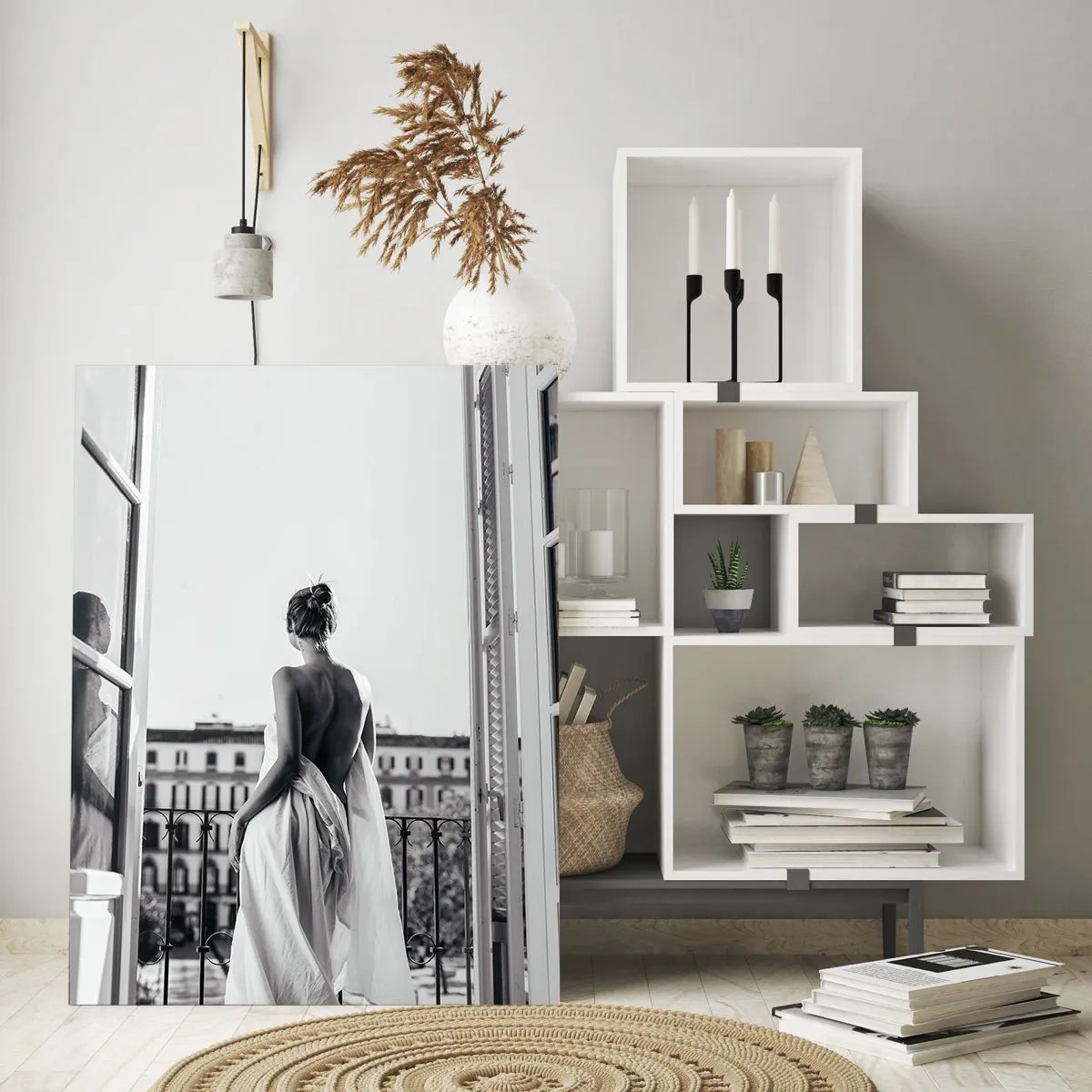 Schilderen op glas - De zintuigen wakker maken - 50x70 cm